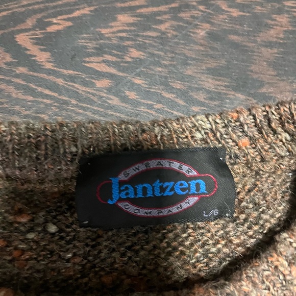 Vintage Jantzen Men’s Acrylic Wool Sweater Large - Picture 2 of 4